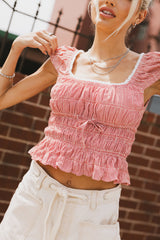 Mimi Gingham Top - FINAL SALE
