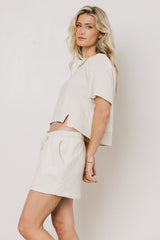 Willa Knit Top in Cream - FINAL SALE