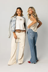 Shiva Wide-Leg Flare Jeans - FINAL SALE