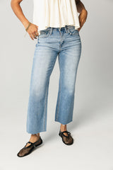 Theo Cropped Wide Leg Jeans - FINAL SALE