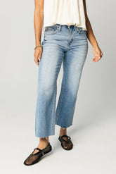 Theo Cropped Wide Leg Jeans - FINAL SALE