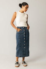 Kylo Denim Maxi Skirt - FINAL SALE