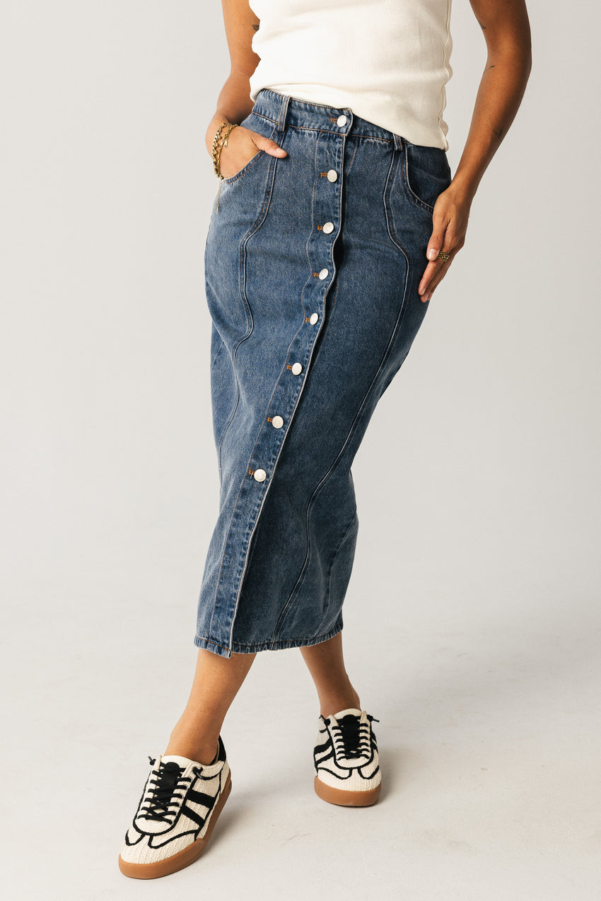 Kylo Denim Maxi Skirt - FINAL SALE