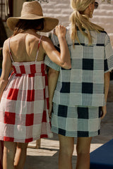 Alba Mini Dress in Red - FINAL SALE