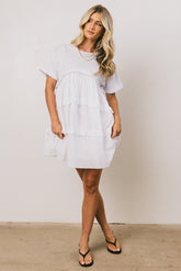 Sienna Ruffle Mini Dress - FINAL SALE