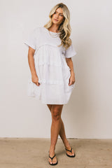 Sienna Ruffle Mini Dress - FINAL SALE