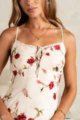 Faith Floral Midi Dress - FINAL SALE