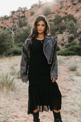 Leif Vegan Moto Jacket - FINAL SALE