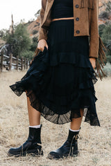 Megan Tiered Midi Skirt - FINAL SALE