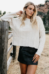 Scout Cable Knit Sweater - FINAL SALE