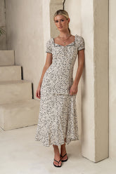 Marlow Maxi Dress in Cream - FINAL SALE