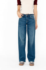 Sloane Wide Leg Jeans in Dark Wash - FINAL SALE