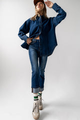 Elliot Cuffed Straight Leg Jeans - FINAL SALE