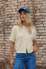 Camila Sweater in Butter Yellow - FINAL SALE