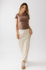 Milo Floral Maxi Skirt - FINAL SALE