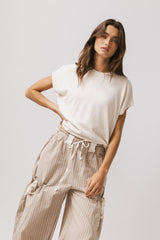 Jensen Knit Top in Oatmeal - FINAL SALE