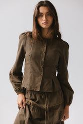 Keira Gingham Blouse - FINAL SALE