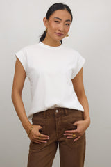 Arlo Top in White - FINAL SALE