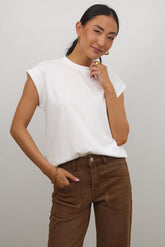Arlo Top in White - FINAL SALE