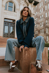 Joselyn Contrast Top - FINAL SALE
