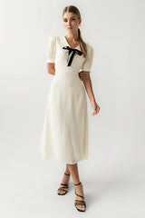 Maren Collared Midi Dress - FINAL SALE