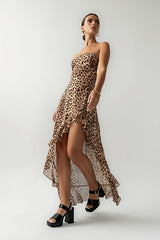 Addison Leopard Maxi Dress - FINAL SALE