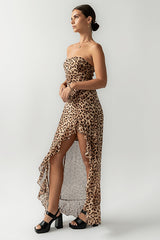 Addison Leopard Maxi Dress - FINAL SALE