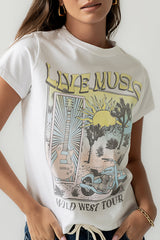 Live Music Graphic Tee - FINAL SALE