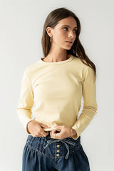 Makayla Shirt in Yellow - FINAL SALE