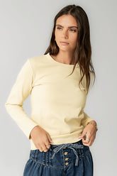 Makayla Shirt in Yellow - FINAL SALE