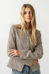 Talia Houndstooth Jacket - FINAL SALE