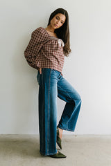 Eden Baggy Jeans in Dark Wash - FINAL SALE