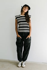 Maria Striped Top - FINAL SALE