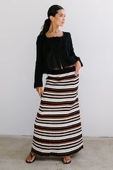 Anne Striped Maxi Skirt - FINAL SALE