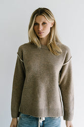 Brea Contrast Sweater - FINAL SALE
