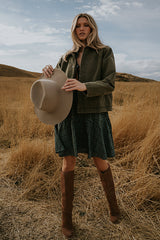 Roman Chore Jacket in Olive - FINAL SALE
