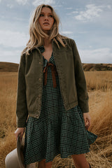 Roman Chore Jacket in Olive - FINAL SALE