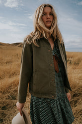 Roman Chore Jacket in Olive - FINAL SALE