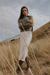 Kenyen Lace Maxi Skirt - FINAL SALE