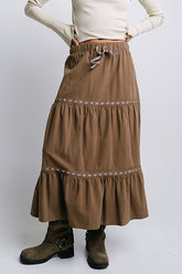 Anika Tiered Maxi Skirt - FINAL SALE