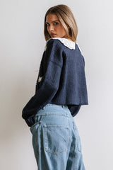 Ricky Embroidered Cardigan - FINAL SALE