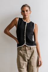 Tula Contrast Top - FINAL SALE