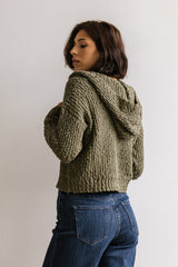 Georgie Knit Sweater in Olive - FINAL SALE