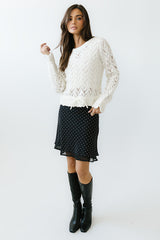 Joseph Knit Sweater in Ivory - FINAL SALE