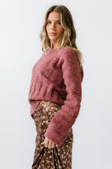 Zamara Ribbed Sweater in Red - FINAL SALE
