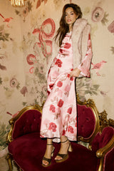 Melody Ultra Maxi Dress in Mauve - FINAL SALE
