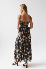 Bentley Floral Maxi Dress in Navy - FINAL SALE