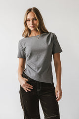 Stan Ruched Top in Grey - FINAL SALE