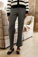 Constance Plaid Wide Leg Pants - FINAL SALE