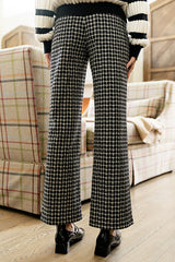 Constance Plaid Wide Leg Pants - FINAL SALE